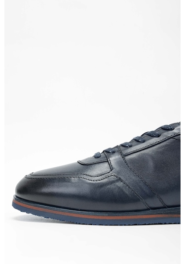 Tamer Tanca Erkek Hakiki Deri Lacivert Casual Ayakkabı 987 080 Erk Ayk Sk23/24 Lacıvert Lacivert