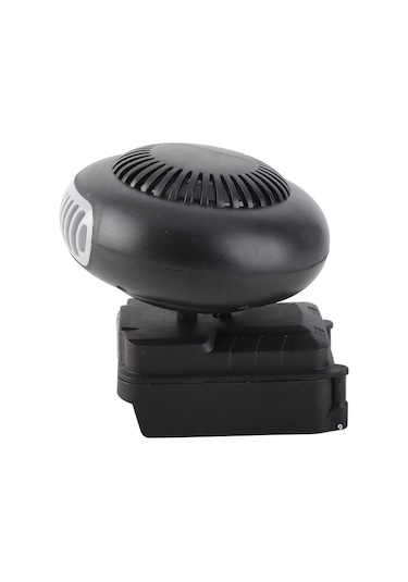 Moveevo 170w Akıllı Termostatlı Taşınabilir Isıtıcı - 2 Seviye Sıcaklık Regülasyonu, 180 Döner Kafa, Worx 18v 5pin Wa3551 Li-ion Pil Uyumlu, Usb Şarj Portlu