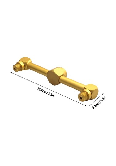 Ebitda Kamp Ocağı Bölücü Lindal Vanalı Propan Adaptörü - Mavi, Yürüyüş & Piknik Bbq İçin Kolay Kurulum Mavi