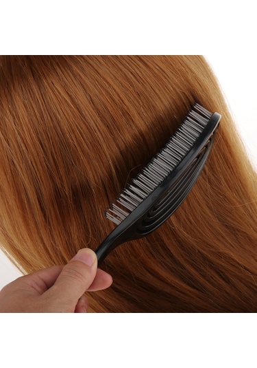 Suntek Dolaşık Açıcı Tarak Saç Fırçası Siyah