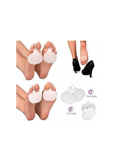 Ayak Taban Ped Parmağa Geçmeli Silikon Metatarsal Pedi Yüzük Nası