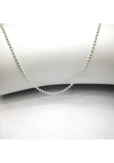 Omar Silver Unisex Top Tırnak Makası 1,9 MM Gümüş Kolye Zincir