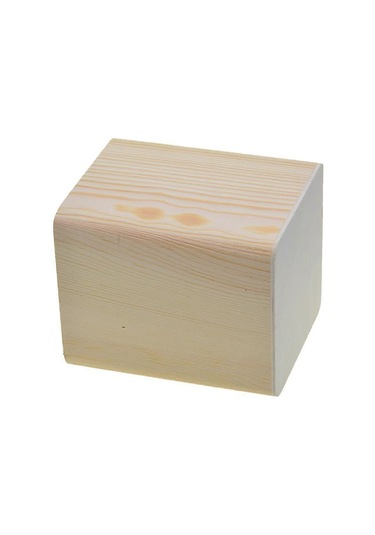 Ganzhoushop Premium Boyanmamış Ahşap Kalem Kalemlik Kırtasiye Kabı Ahşap Düzenleyici Kutu Çalışma İş Kullanımı İçin Kılıf -