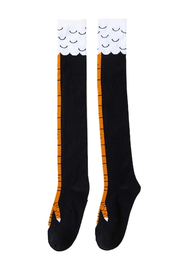 Tenfowee Eşit Ağırlık 45g Anti Kayma Anti Sürtünme Komik Desenli 36cm Uzun Unisex Bilek Çorabı Poşetli Siyah Tenfowee Eşit Ağırlık 45g Anti Kayma Anti Sürtünme Komik Desenli 36cm Uzun Unisex Bilek Çorabı Poşetli Siyah