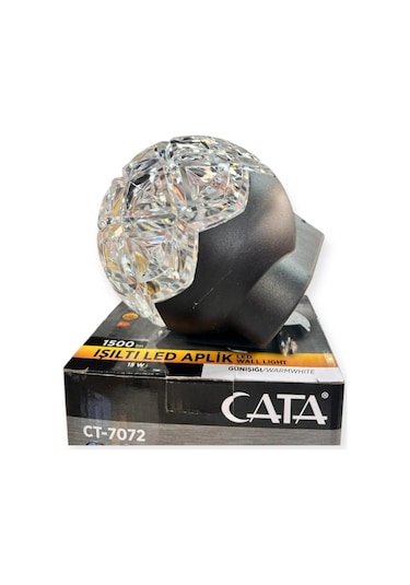 Cata Ct 7072 Işıltı 15w Led Aplik Dış Mekan 3200k Gün Işığı Gün Işığı