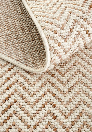 Cool Halı Olinda 1110 Taba Yolluk Bukle Yatak Odası Halısı Hol Koridor Halısı İskandinav Kesme Halı Taba