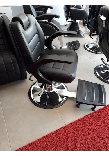 Hidrolik Ayaklıklı Berber Koltuğu