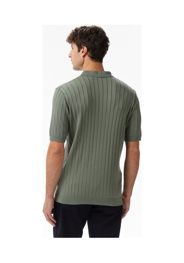 Nautica Erkek Mavi Classic Fit Kazak Düz S57307t Mavi