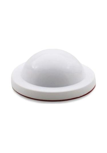 Silikon Kapı Stoperi Beyaz 3 Adet Tamponu Kendinden Yapışkanlı Beyaz Kapı Kolu Stopu