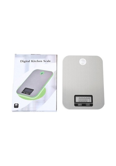 Dancemonkey Zd10 Dokunmatik Dijital Mutfak Ölçüm Cihazı 5kg - 1gr, Küçük Ve Pratik Gri