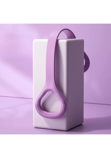 Fochsia Mavi 8 Şekil Yoga Direnç Bandı, Sırt Kol Fitness Antrenman İçin Mavi