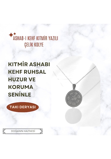 Dualı Altın Kaplama Titanyum Yuvarlak Çelik Kolye Bakır