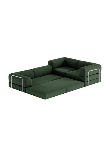 Modüler Legom L Koltuk Zümrüt