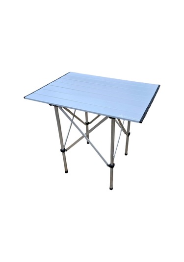 Katlanır Masa Kamp, Bahçe, Balkon, Karavan Ve Tekne İçin Gri