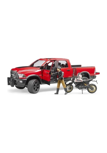 Bruder Ram 2500 Pickup Jet Ski Nakil Aracı ve Sürücüsü 02502