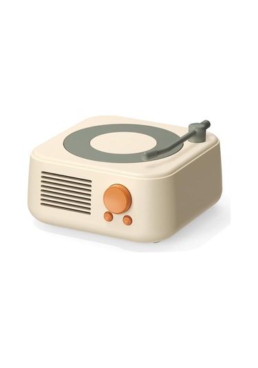 Atomic Vinyl Çok Modlu Bluetooth Hoparlör Usb Şarj Ve Tf Kart Radyo İle
