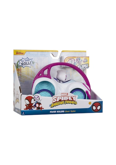 Spidey Takla Atan Araba - Ghost Spider SNF0162