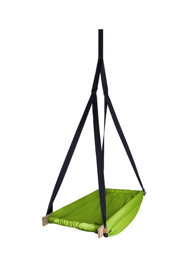 Bundera Flow Yeşil Ahşap Yaylı Zıpzıp Hamak Beşik Hoppala