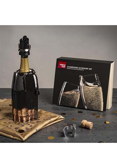 Vacu Vin Aktif Soğutucu Şampanya - Çok Renkli