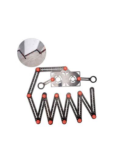 Suntek Çok Açılı Cetvel, Sondaj Bulucu Şablon Aracı Ile