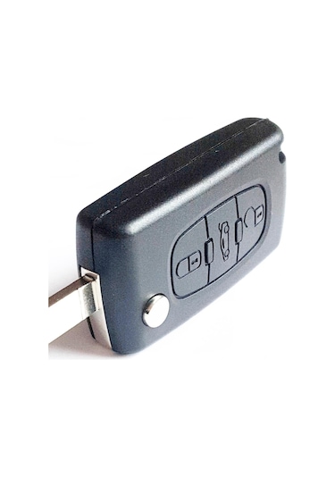 Peugeot Uyumlu Partner 207 208 308 407 508 3 Tuşlu Kumanda Anahtar Kabı