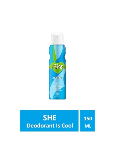 Hunca She Is Cool Kadın Sprey Deodorant 150 ML