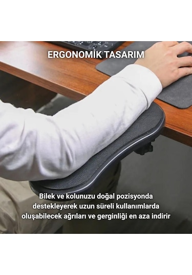 Coofbe Masa Koltuk İçin Kol Dayama Pedi Ayarlanabilir Dönebilen Bilgisayar Kol Dayanağı Kol Dayama Pedi Dragon Ball