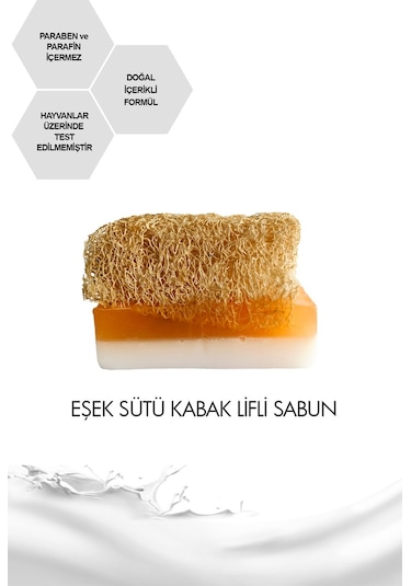 Le Balvo Kabak Lifli Eşek Sütü Sabunu 110 G