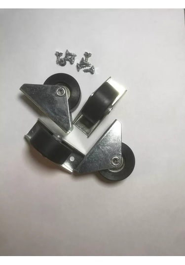 Magviktory Şekil Vermez Mobilya Tekerlekleri, 4 Adet Kanepe İçin 257719788 Siyah