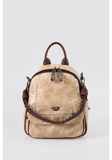 Ççs 17635 Kadın Omuz Ve Sırt Çantası Pembe