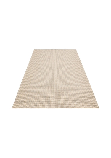 Eko Halı Brooklyn Brk01 Krem Gri Kaymaz Kilim 80X150 Cm
