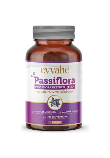 Passiflora Ekstresi İçeren Kapsül Takviye Edici Gıda