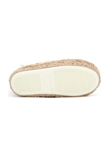 Unisex Panduf Ev Botu Ev Ayakkabısı Camel