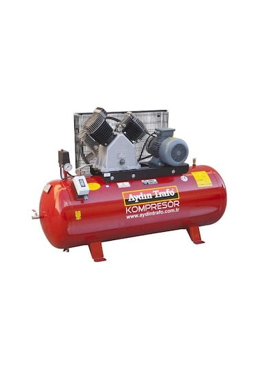 Aydın Trafo 22-530 L / 5.5 Hp Çift Kademeli 12 Bar Trifaze Kompresör