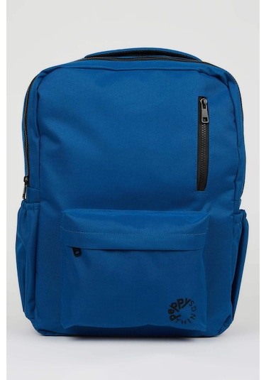 Defacto Peppythings x DeFacto Sırt Çantası D8792AXNSBE320 Mavi