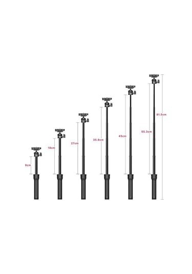 Ulanzi Mt-34 Çok Fonksiyonlu Uzatılabilir Tripod