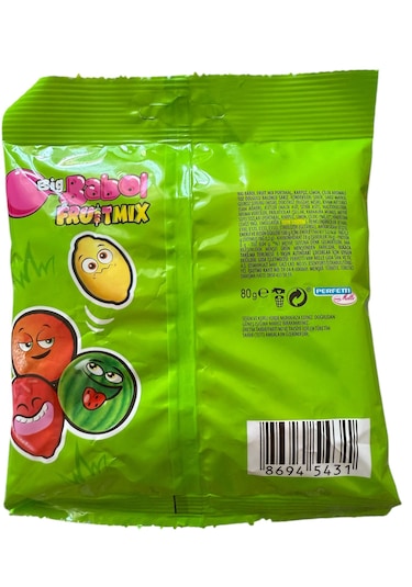 Fruit Mix 80 G. 15 Adetli