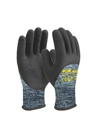 Cmc 3/4 Eldiven Gri - Siyah Montaj 1752 12 Adet -7420