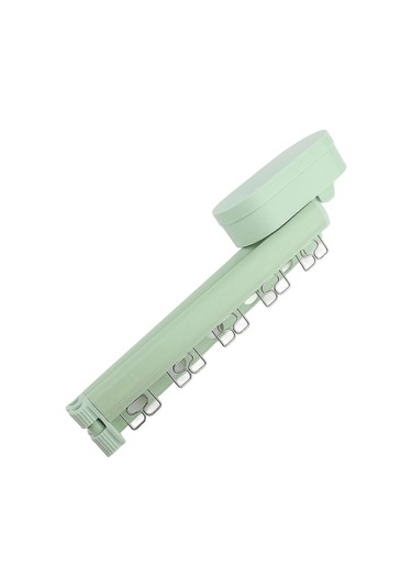 Ganzhoushop Çamaşır Kurutma Rafı Geri Çekilebilir Vakumlu Çamaşır Kurutma Rafı Duvara Monte 5 Rüzgar Geçirmez Delikli Çok Renkli