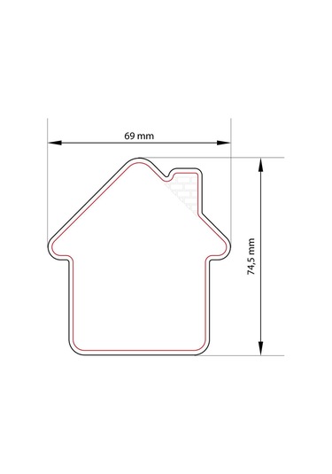 Ev Magnet Açacak Vgevs 250 Adet Beyaz