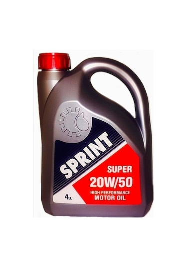 Sprint 20W-50 Motor Yağı 4 L