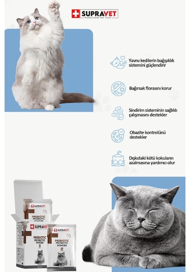 Supravet Toz Probiyotik Prebiyotik
