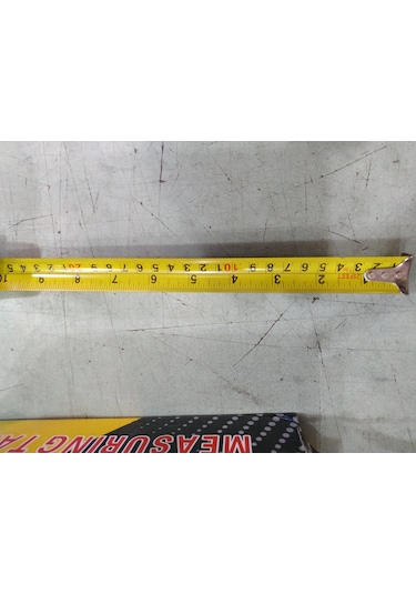 7.5 Metre Çelik Kalın Şerit Metre 25 MM İnch ve Cm