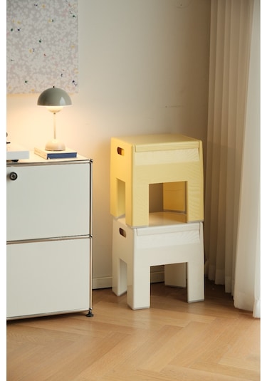 Miniforms Mono Yan Sehpa Sandıklı Sarı