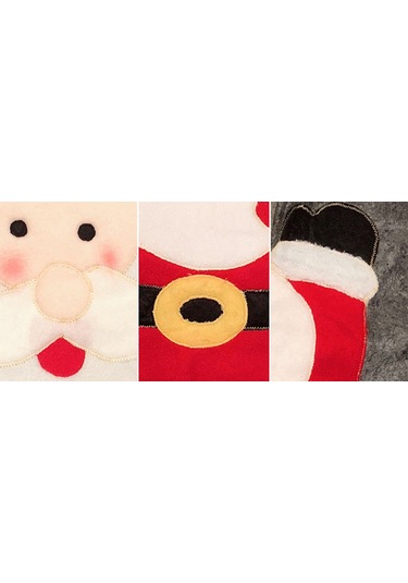 Xindoker Noel Temalı Flanel Tuvalet Kapağı Ve Bati Seti - Renkli Desen Seçenekli Islak Tutmayan Bez Malzeme Çok Renkli