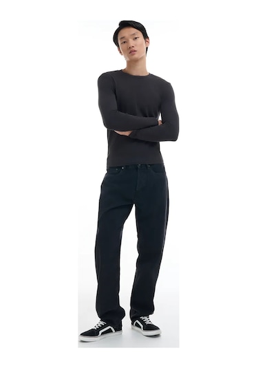 Tvoe Uzun Kollu Tişört 330669113 SIYAH