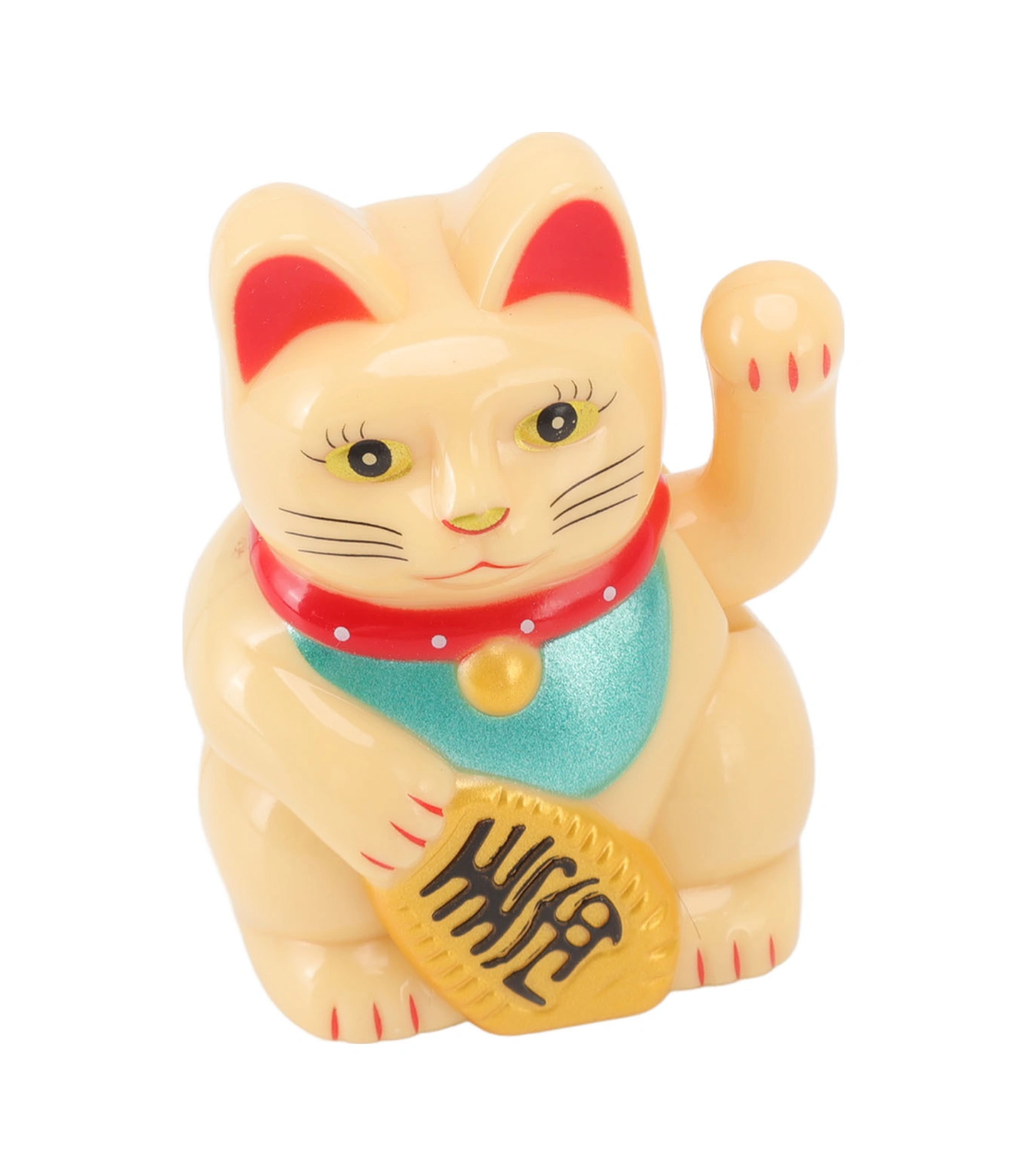 Konesam Güneş Enerjili Otomatik Ellik Kopya Kedi Dekorasyonu - Ev Ofis Araba Için Şans Ve Servet Simgesi Plastik Süs 2 İnç