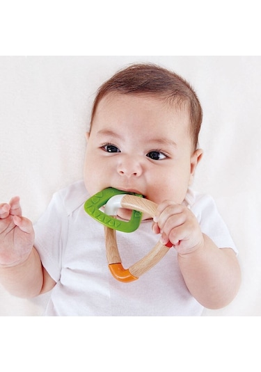 Hape Double Triangle Üçgen Diş Kaşıyıcı