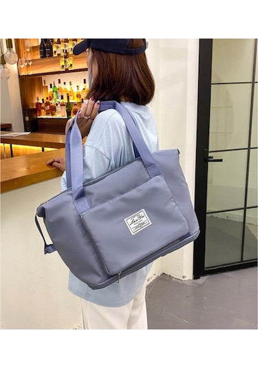 Gri Erkekler Ve Kadınlar İçin Katlanır Seyahat Çantası Kısa Mesafe Taşınabilir Geni Bagaj Çantası Doğum Seyahat Çantaları 57038942 Gri