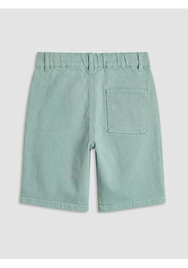 Lc Waikiki Yeşil Regular Fit Erkek Çocuk Jean Şort